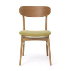 GDFStudio Balfern 5-delige eetset van hout in mid-century-moderne stijl met bekleding