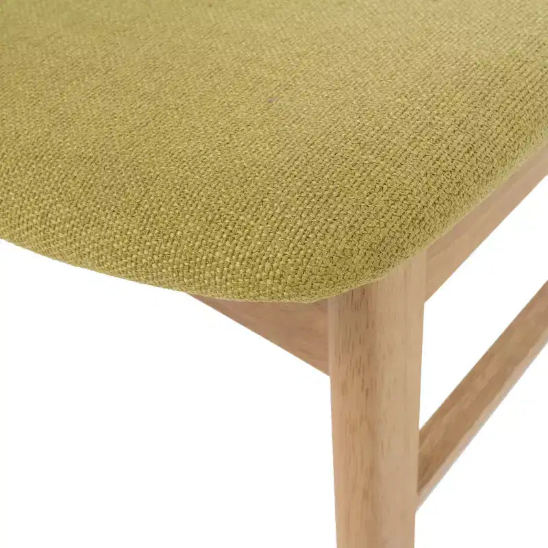 GDFStudio Balfern 5-delige eetset van hout in mid-century-moderne stijl met bekleding