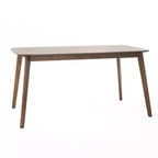 GDFStudio Balfern 5-delige eetset van hout in mid-century-moderne stijl met bekleding