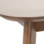 GDFStudio Balfern 5-delige eetset van hout in mid-century-moderne stijl met bekleding