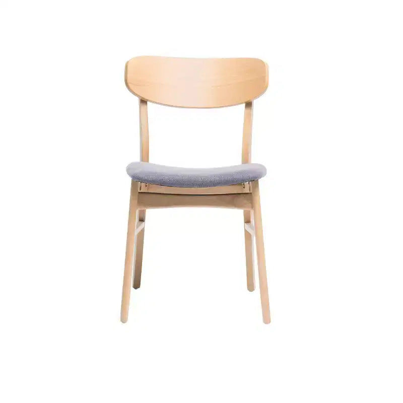 GDFStudio Balfern 5-delige eetset van hout in mid-century-moderne stijl met bekleding