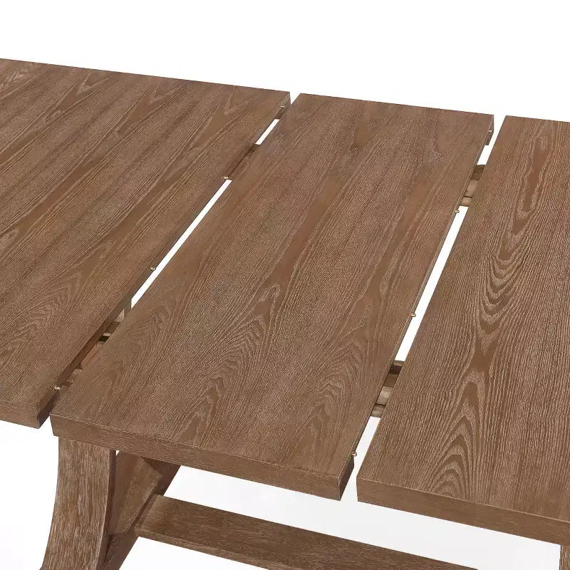 Christopher Knight Home Covey 7-delige eigentijdse eetkamerset van hout met bekleding en uitschuifbare tafel