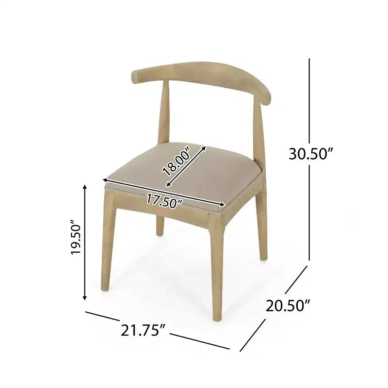 Christopher Knight Home Covey 7-delige eigentijdse eetkamerset van hout met bekleding en uitschuifbare tafel