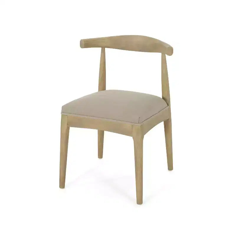 Christopher Knight Home Covey 7-delige eigentijdse eetkamerset van hout met bekleding en uitschuifbare tafel