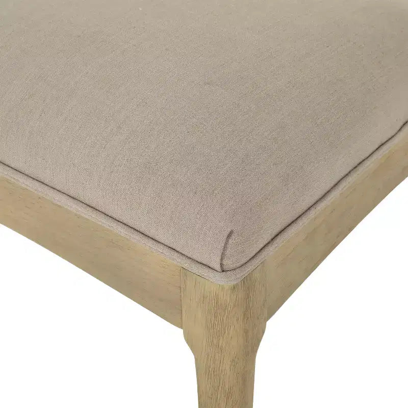 Christopher Knight Home Covey 7-delige eigentijdse eetkamerset van hout met bekleding en uitschuifbare tafel
