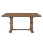 Christopher Knight Home Covey 7-delige eigentijdse eetkamerset van hout met bekleding en uitschuifbare tafel