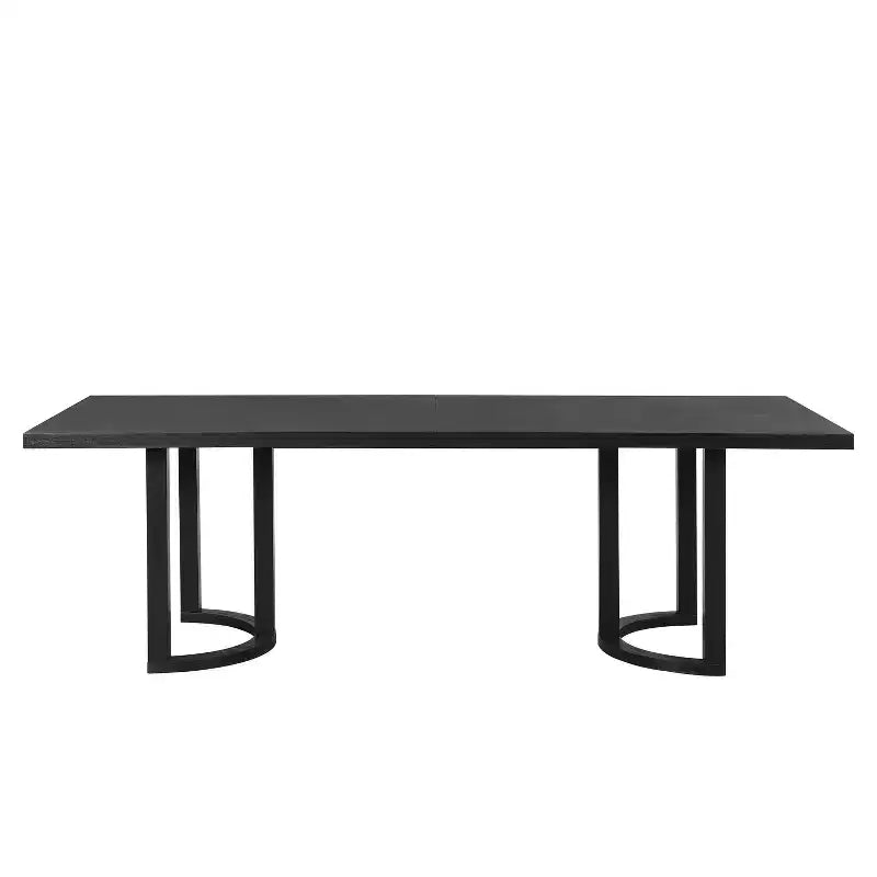 Christopher Knight Home Lythor 7-delige eetkamerset van riet en rubberhout met bekleding