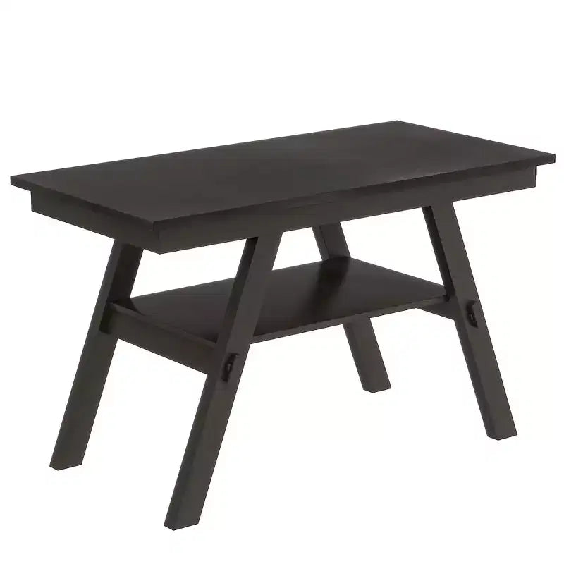 Whisen Rustic 6-Piece Counter Height Dining Table Set with Bench and 4 Upholstered Chairs