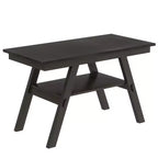 Whisen Rustic 6-Piece Counter Height Dining Table Set with Bench and 4 Upholstered Chairs