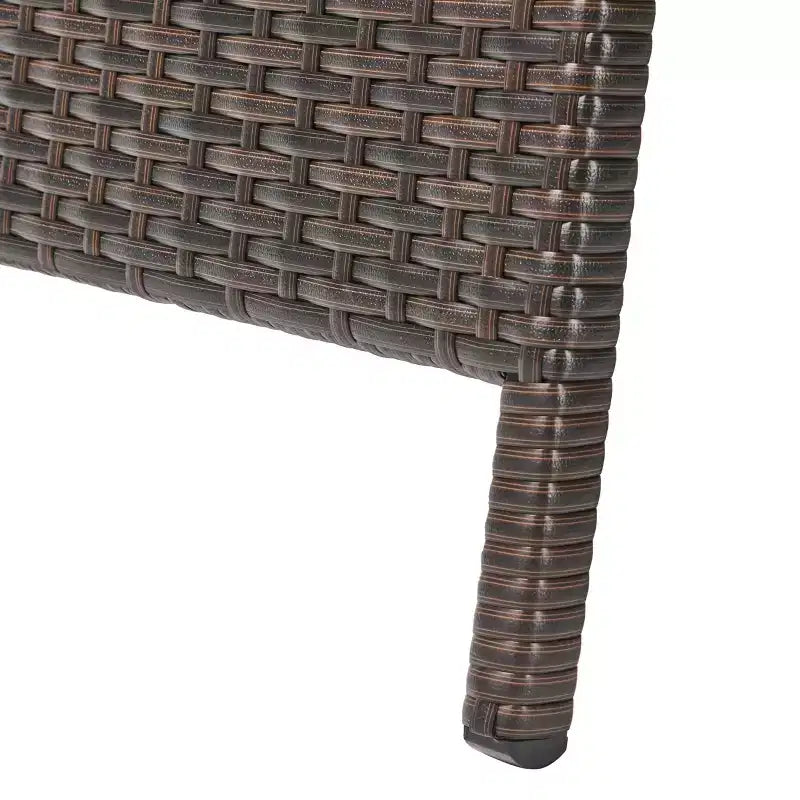 GDFStudio Olivia 3-delige chatset met chaise longue zonder armleuningen en gestreepte kussens