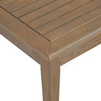 Christopher Knight Home Parma Patio Acacia Wood Slat Design 5 Seater Upholstered Seating Set with Coffee Table