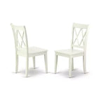 HomeStock 7-delige eettafelset, linnenwit ovale tafel en 6 stoelen, moderne stijl