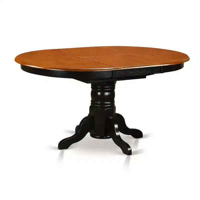 HomeStock KENO7-BCH-W 7 Piece Dining Room Set Black Cherry