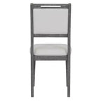 Whisen 6-Piece Retro Kitchen Dining Table Set for 6, Wood Kitchen Table and Chairs Set with Bench, Trestle Base, Soft Cushion