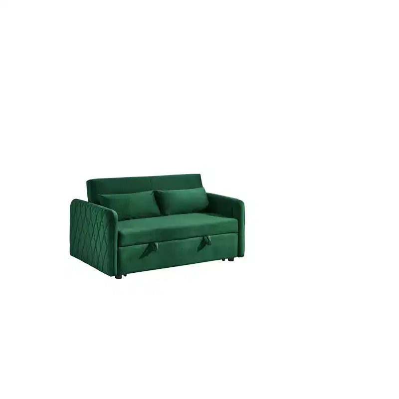 Moderne teddybankcombinatie met 3-zitsbank + 3-zitsbank - houten frame en kussens inbegrepen