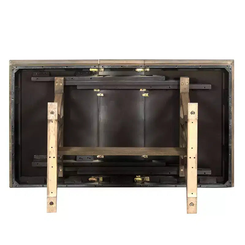 Whisen 7-delige eettafelset met gestoffeerde stoelen en 12-inch verlengblad