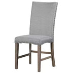 Whisen 7-delige eettafelset met gestoffeerde stoelen en 12-inch verlengblad