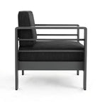 GDFStudio Crested Bay aluminium praatset voor buiten voor 8 personen, met kussens