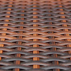 vidaXL loungeset voor buiten – 8 delen, polyrotan, bruin, weerbestendig, met kussens – ideaal voor de tuin of het terras