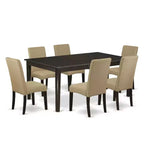 HomeStock Solid Wood Dining Table Set
