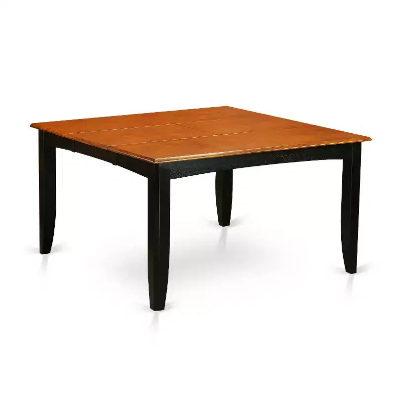 HomeStock Belmont eetkamerset – vierkante eettafel met inlegblad en 8 eetkamerstoelen