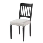 Farmhouse Dining Room Set for 6, 6 Pieces Wooden Rectangular Table and 4 Chairs with Bench for kitchen
