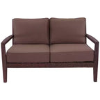 Courtyard Casual Bridgeport II 4 pc Loveseat Group Includes: One Loveseat, One Coffee Table and Two Club Chairs
