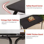 Eettafel voor 4 personen, kleine tafel- en stoelenset van 4, vierkante eethoekset met 4 stoelen, 5-delige keuken- en eetkamerset voor kleine ruimtes, appartement