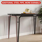 Eettafel voor 4 personen, kleine tafel- en stoelenset van 4, vierkante eethoekset met 4 stoelen, 5-delige keuken- en eetkamerset voor kleine ruimtes, appartement