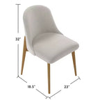 PexFix 60 moderne ronde eetkamerset met 8 gestoffeerde stoelen, blad van natuurlijk gestructureerd hout, geplooide voet, beige zittingen voor keuken en eetkamer