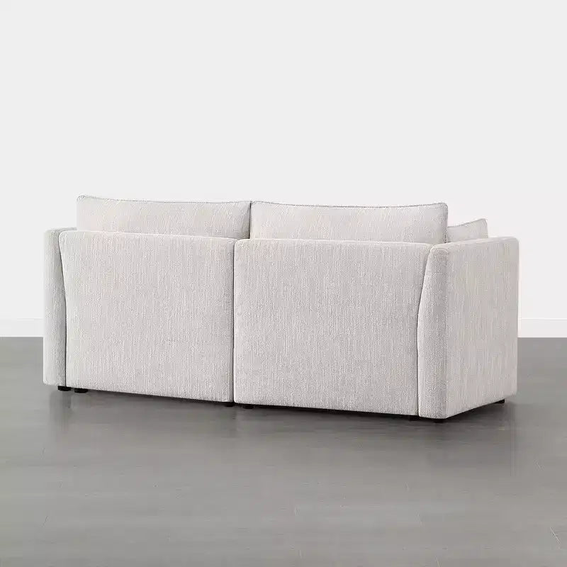 Spruce & Spring grijze modulaire 2-delige hoekbank voor de woonkamer