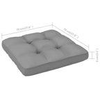 vidaXL tuinloungeset van natuurlijk massief grenenhout, modulair