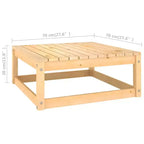 vidaXL Garden Lounge Set Pinewood Solid Pinewood Medium Modular
