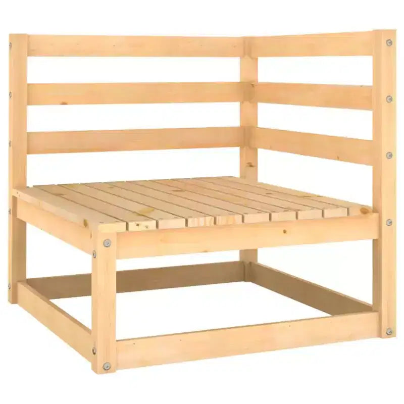 vidaXL Garden Lounge Set Pinewood Solid Pinewood Medium Modular