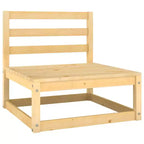 vidaXL Garden Lounge Set Pinewood Solid Pinewood Medium Modular