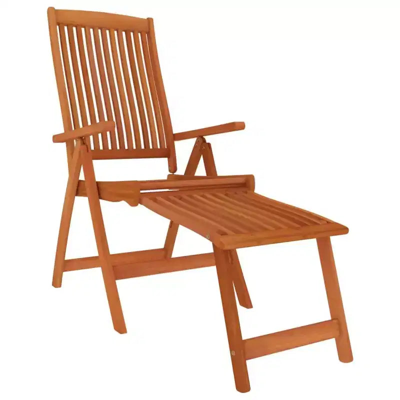 vidaXL eetset voor buiten met uitschuifbare tafel en stoelen, massief eucalyptushout