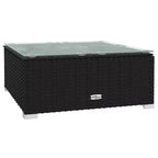 vidaXL Garden Lounge Set Black