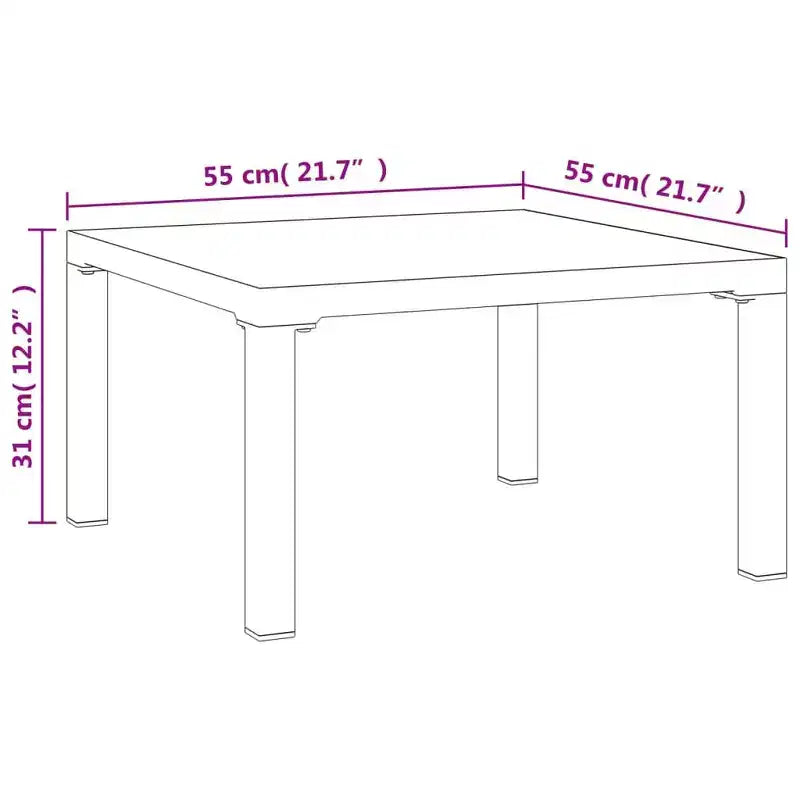 Ensemble de salon de jardin vidaXL, canapé modulable pour terrasse, en résine tressée noire et grise