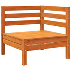 vidaXL loungeset voor de tuin, wasbruin en crèmewit