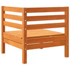 vidaXL loungeset voor de tuin, wasbruin en crèmewit