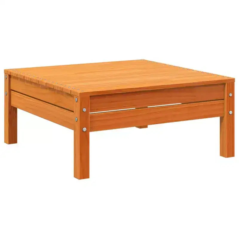 vidaXL loungeset voor de tuin, wasbruin en crèmewit
