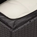vidaXL tuinset zwart, crèmewit