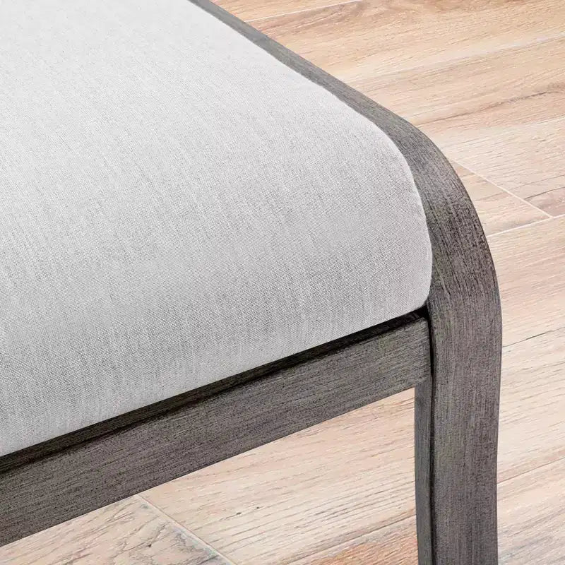 HAPPATIO aluminium tuinmeubelset van 5 delen voor buiten, terrasstoelen met voetenbankjes en bijzettafel, loungeset voor veranda en tuin (grijs)