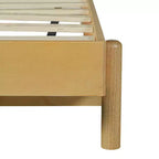 Queen/King Bed Frame Set with 2 Nightstands, Wood Platform Bed with Headboard & Matching Bedside Tables - ModernLuxe