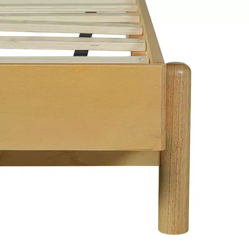 Queen/King Bed Frame Set with 2 Nightstands, Wood Platform Bed with Headboard & Matching Bedside Tables - ModernLuxe
