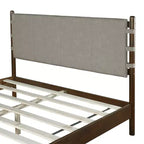 Queen/King Bed Frame Set with 2 Nightstands, Wood Platform Bed with Headboard & Matching Bedside Tables - ModernLuxe