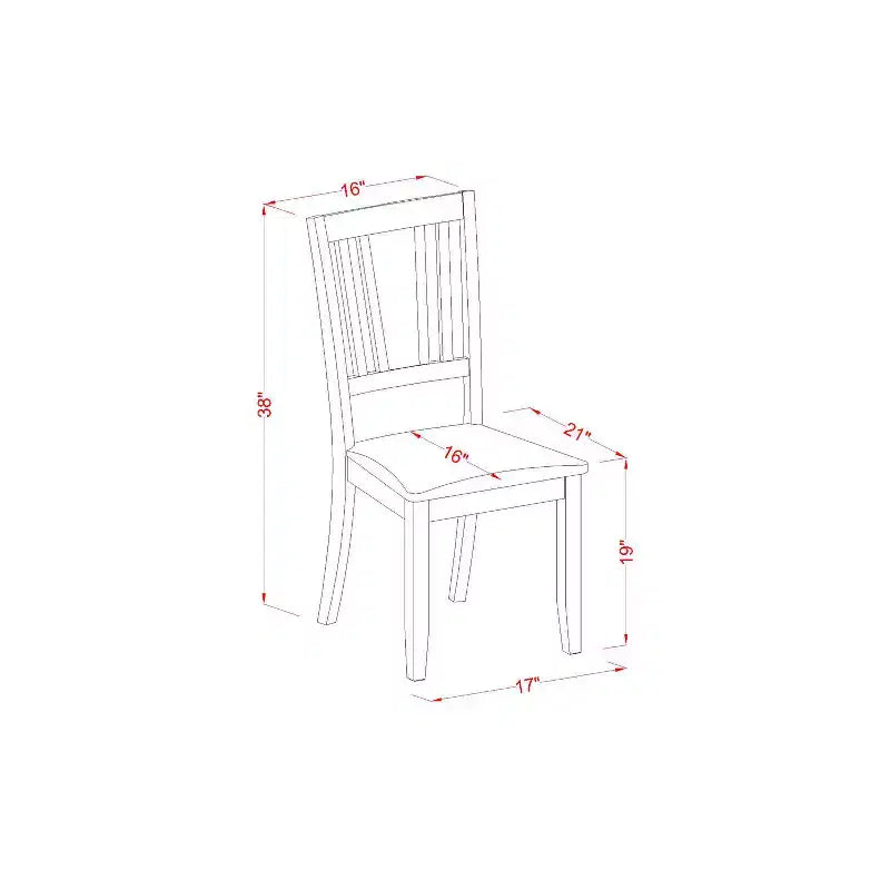 Eettafelset - keukentafel met stoelen - kleine vierkante tafel en 2 stoelen - eetkamermeubelen voor thuis
