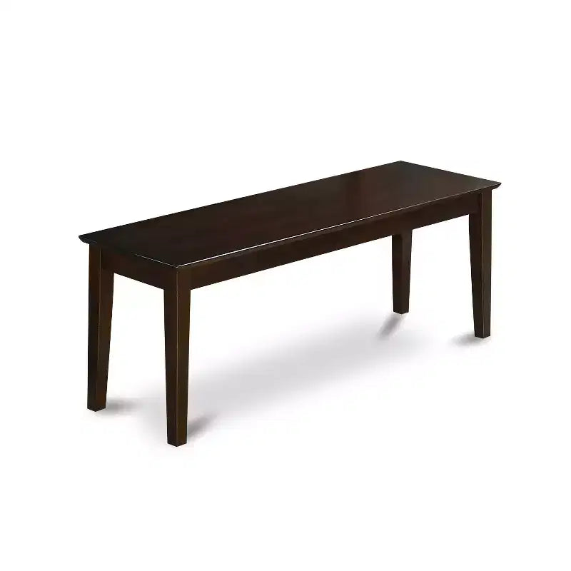 Vintage eetkamerset voor de keuken – tafel en stoelen met 6 delen – bank met linnen bekleding – 36x60 inch, cappuccino