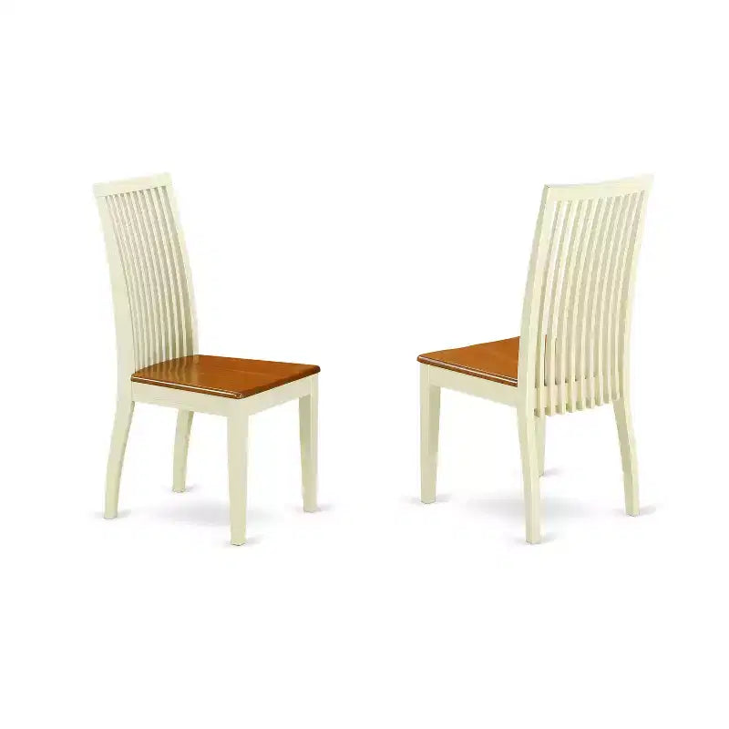 5 Piece Dinette Set - Kitchen Table & 4 Chairs - Modern Dining Room Set
