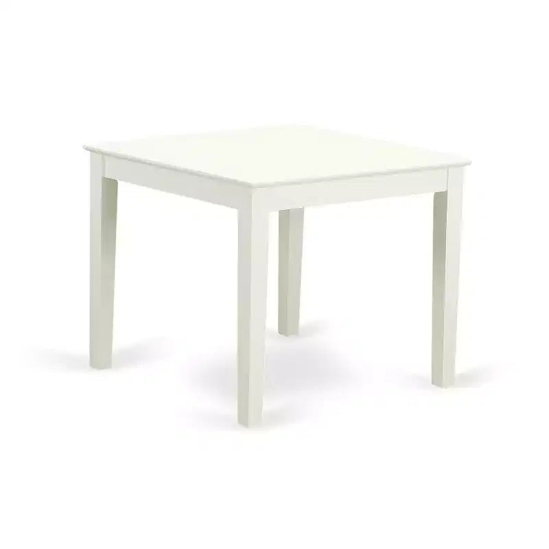 Dinette Set 3 Piece - Table & 2 Dining Chairs - Linen White Finish